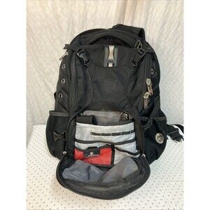 Swissgear By Wenger Pre 2014 Model Airflow Black Backpack Laptop Travel Large